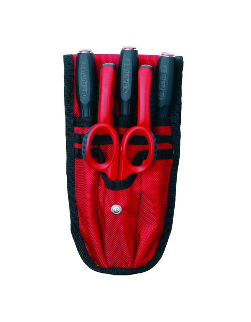 Pouch for electricians Intercable EUROMARIO color Red 19122