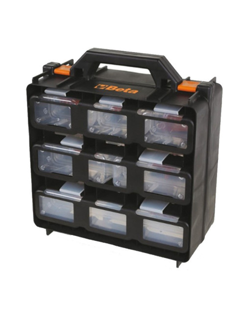 Beta-Organizer-Koffer mit 12 leeren herausnehmbaren Fächern 020800000