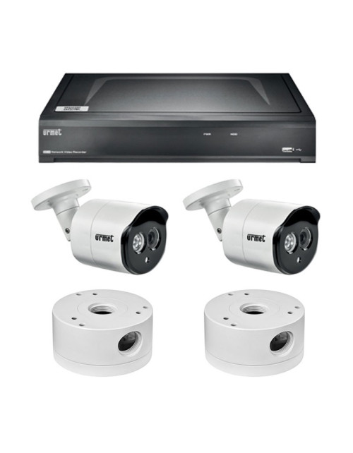 Kit de vidéosurveillance Urmet IP 5M résolution 4K