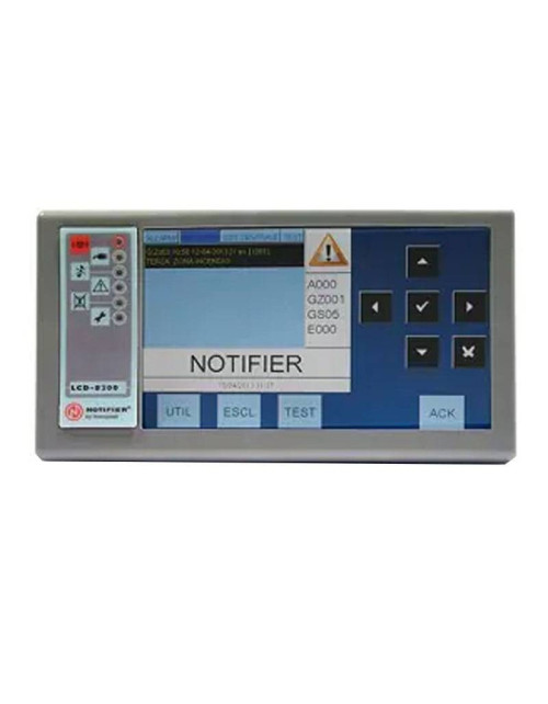 Terminal notificador repetidor con pantalla LCD a color de 7" LCD-8200