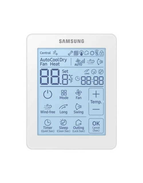 Vereinfachte kabelgebundene Touch-Steuerung von Samsung
