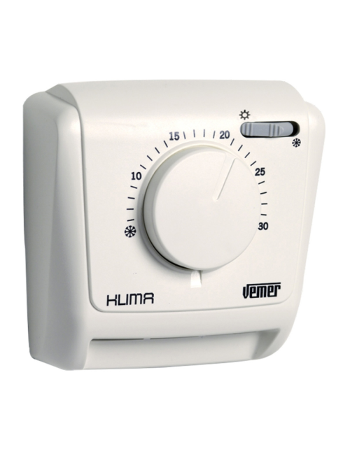 Vemer Klima SW wall mounted mechanical thermostat with gas membrane
