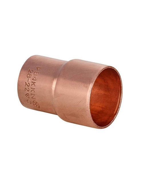 IBP reduced sleeve for water and gas M/FD 18x12 mm copper 5243 018012000