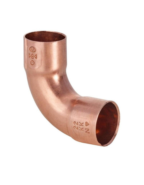 90 degree bend IBP for water and gas F/FD 54 mm in copper 5002A054000000