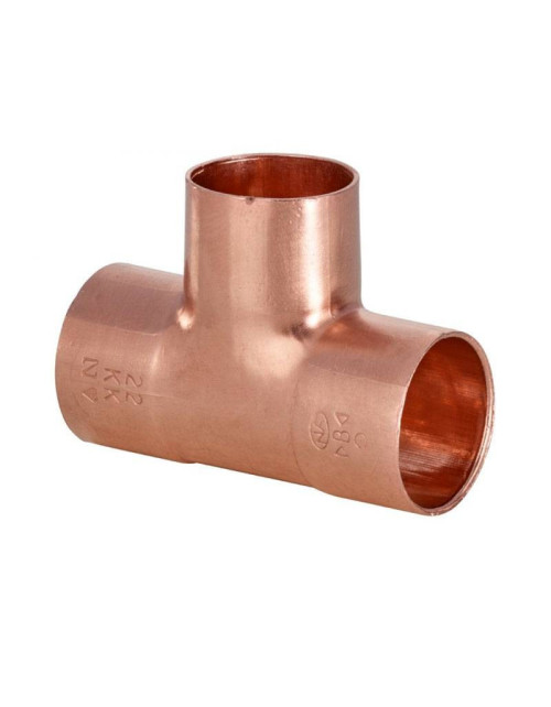 IBP T-fitting for water and gas F/F/FD 10 mm copper 5130 010010010
