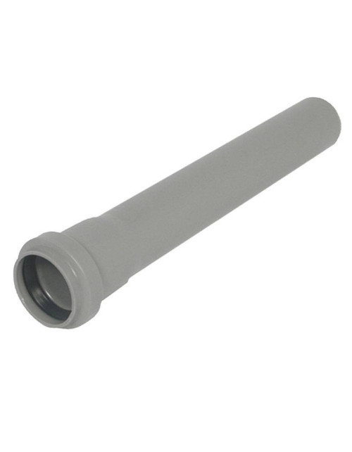 PP Polypropylene drain pipe Valsir PP3 with 1 connection D32mm L1m VS0501009