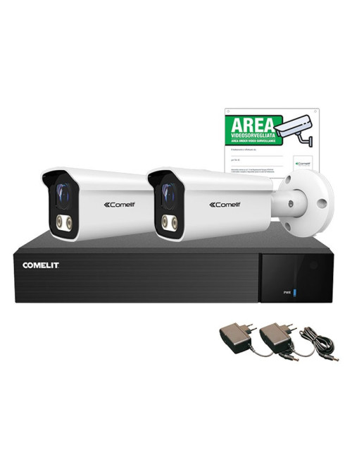 Comelit Smart AHD 5MP 4 Channel Video Surveillance Kit AHKIT004N05A