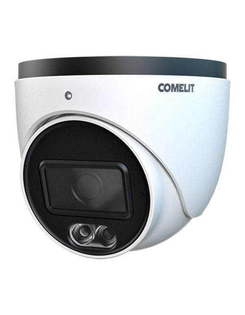 Caméra IP tourelle Comelit Next ColorUP 4MP objectif fixe 2,8mm IPTCAMN04FCUA