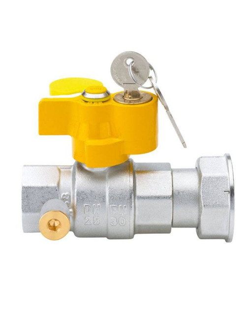 Ball valve for gas Enolgas Top Test F/Swivel 3/4 x 1 1/4 S1466N39