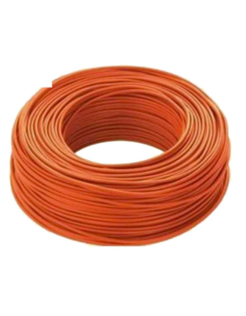 Cable cordón unipolar 1mm2 CPR FS17 naranja FS171X1ARM