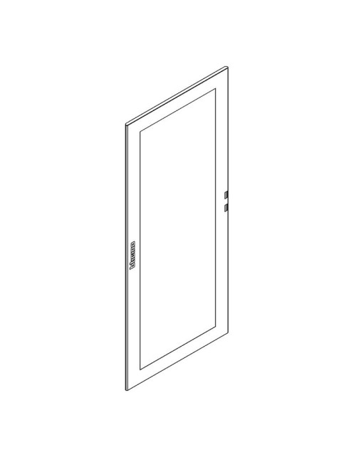 Bticino MAS glass door for floor standing wardrobes LDX400 LDX800 93890V