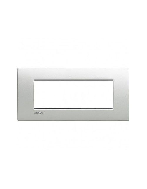 LivingLight Air | placca Monochrome in metallo 7 posti tech