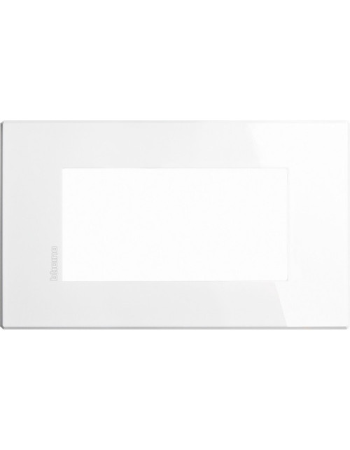 Bticino Axolute AIR 4-Sitzer-Platte Weiß HW4804HD