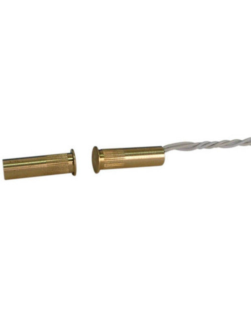Hiltron Magnetic Contact in brass 4 wires IMQ C204/M