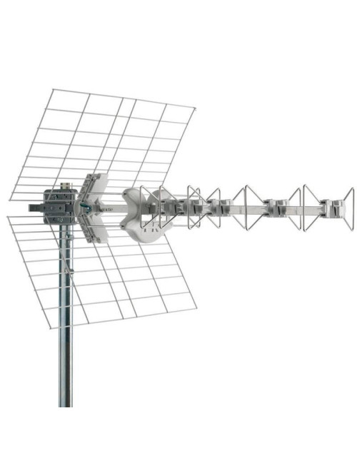 Antena bicónica Fracarro BLU5HD 5G con 5 elementos banda UHF 217914