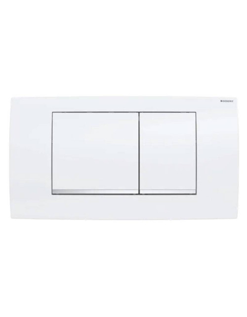 Geberit Twinline30 flush plate with 2 buttons White 115.899.KJ.1