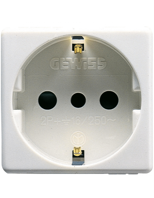 Gewiss System Schuko socket 16A GW20205