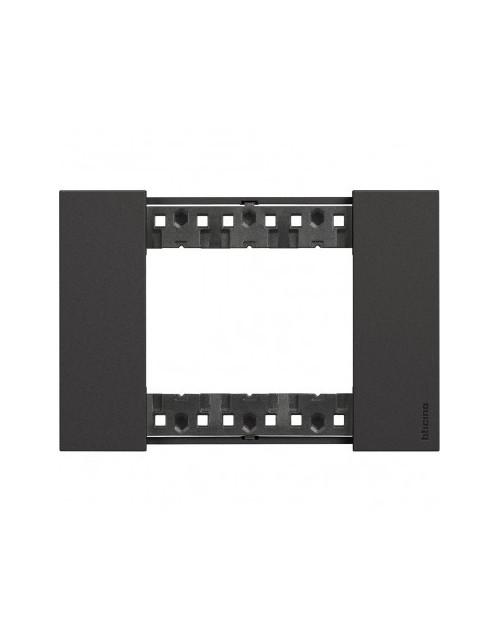 BTicino KA4803KG Living Now | 3-module plate black