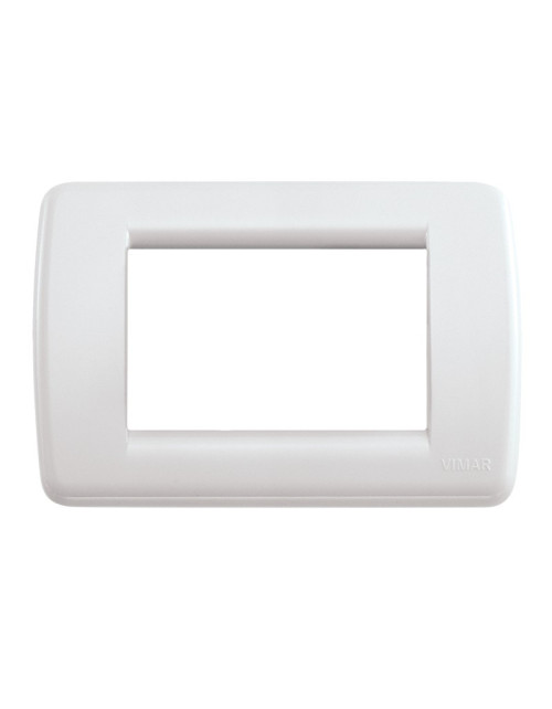 Vimar Idea Rondò plate 3 modules white idea 16763.04