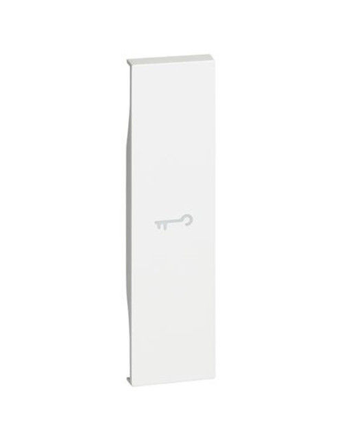 Bticino Living Now cover with key symbol 1 white module KW01F