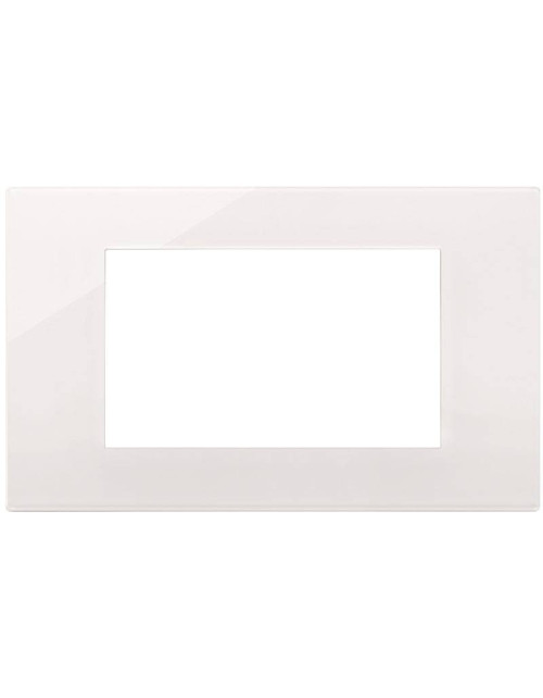 Vimar Linea Reflex Plate 4 Modules White 30654.40