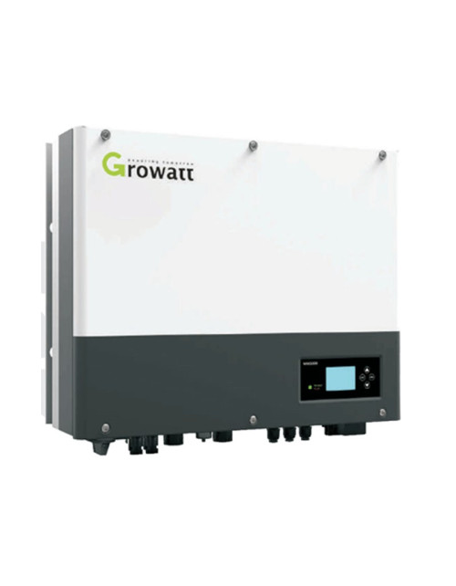 Inverter Fotovoltaico ibrido Growatt 6.0KW 2MPPT Monofase BL-UP GWSPH6000TLBLUP