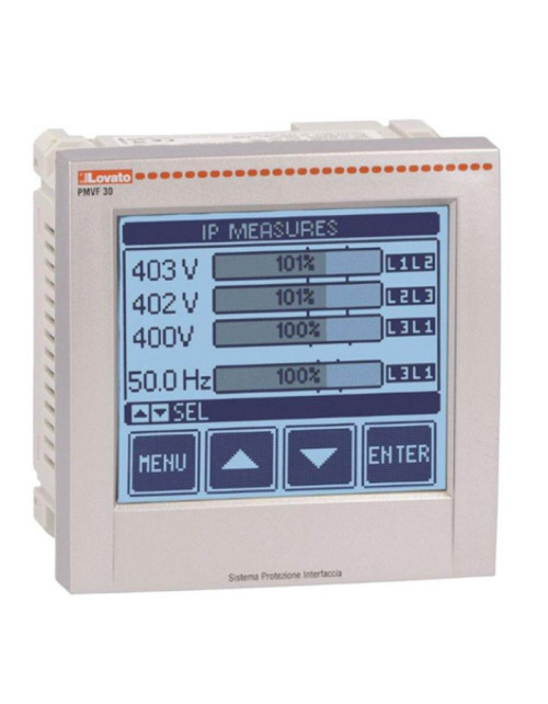 Lovato interface protection for medium voltage systems etc. PMVF30