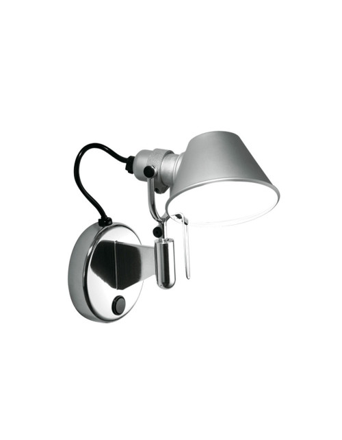 Tolomeo Micro LED Spotlight with Dimmable Switch 2700K Artemide A0436W00