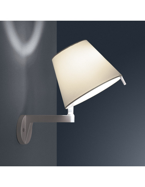 Melampo Wall lamp Bronze Ecrù Without Switch Artemide 0720020A