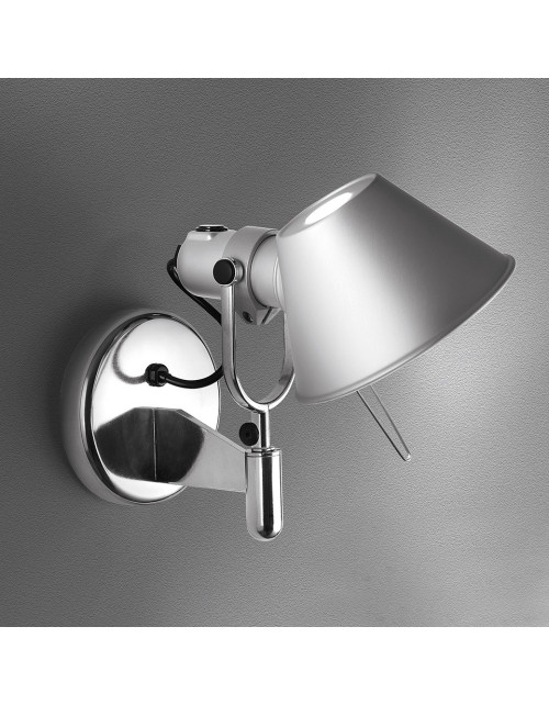 Tolomeo Faretto LED Wall Lamp 2700K with Dimmable Switch Artemide A0447W50