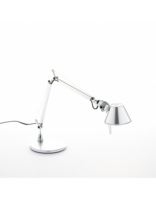 Tolomeo Micro Table Lamp in Bright Aluminum Artemide A001300