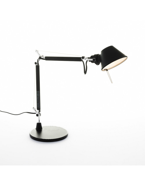 Tolomeo Micro Lampe de Table Noir Artemide A011830