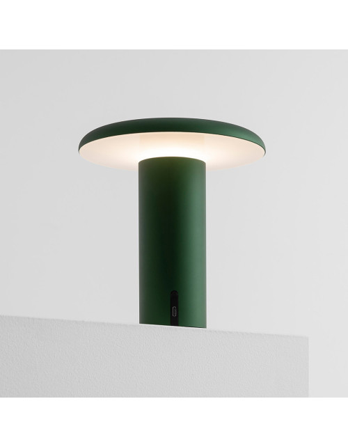 Lampe de Table Takku Vert Artemide 0151060A