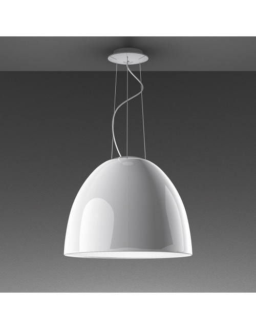 Nur Gloss White ceiling lamp A242100