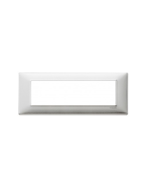 Plane | 7-place brushed aluminum metal plate