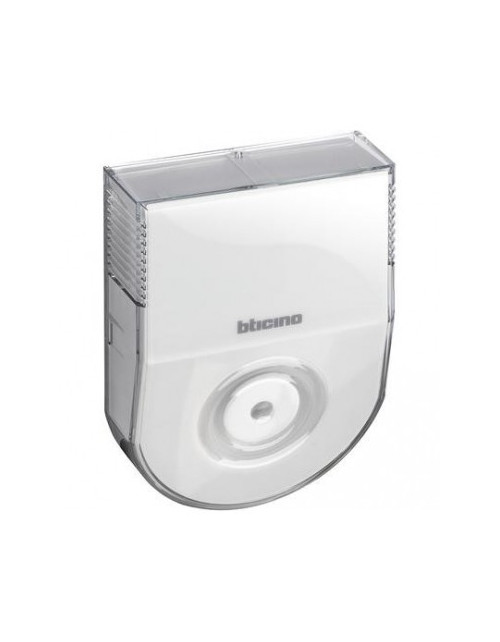 White Bticino internal siren with BUS wiring