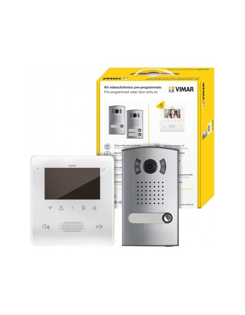 Elvox 2-wire single-family video door phone KIT with Tab 4.3 speakerphone