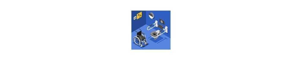 Disabled Bathroom Accessories: Handles and Supports | Matyco